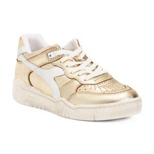 DIADORA Leather Metal Sneakers